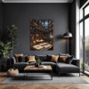 Celestial Library Living Room Demo