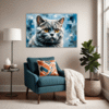 Charming British Shorthair Living Room Demo