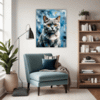 Charming British Shorthair Living Room Demo