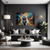 Charming British Shorthair Living Room Demo