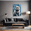 Charming British Shorthair Living Room Demo