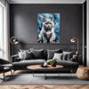 Charming British Shorthair Living Room Demo
