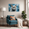 Charming British Shorthair Living Room Demo