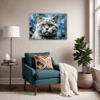 Charming British Shorthair Living Room Demo