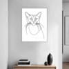 Charming Burmese Cat Hallway Demo