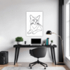 Charming Burmese Cat Office Demo