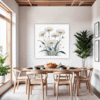 Cheerful Daisy Bloom Dining Room Demo