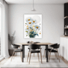 Cheerful Daisy Bloom Dining Room Demo