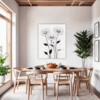 Cheerful Daisy Bloom Dining Room Demo