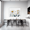 Cheerful Daisy Bloom Dining Room Demo