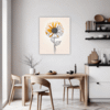 Cheerful Sunflower Dining Room Demo