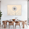 Cheerful Sunflower Dining Room Demo