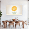 Cheerful Sunflower Dining Room Demo