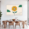 Cheerful Sunflower Dining Room Demo