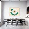 Cheerful Sunflower Dining Room Demo