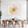 Cheerful Sunflower Dining Room Demo