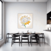 Cheerful Sunflower Dining Room Demo
