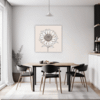 Cheerful Sunflower Dining Room Demo