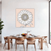 Cheerful Sunflower Dining Room Demo