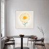 Cheerful Sunflower Dining Room Demo