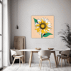 Cheerful Sunflower Dining Room Demo