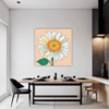 Cheerful Sunflower Dining Room Demo