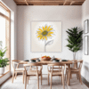 Cheerful Sunflower Dining Room Demo