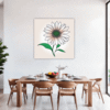 Cheerful Sunflower Dining Room Demo