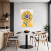 Cheerful Sunflower Dining Room Demo