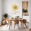 Cheerful Sunflower Dining Room Demo