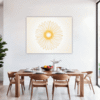 Cheerful Sunflower Dining Room Demo