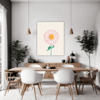 Cheerful Sunflower Dining Room Demo