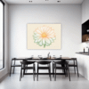 Cheerful Sunflower Dining Room Demo