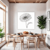 Cheerful Sunflower Dining Room Demo