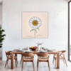 Cheerful Sunflower Dining Room Demo