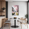 Cherry Blossom Scenery Dining Room Demo