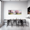 Cherry Blossom Scenery Dining Room Demo