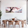 Cherry Blossom Scenery Dining Room Demo