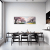 Cherry Blossom Scenery Dining Room Demo