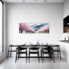 Cherry Blossom Scenery Dining Room Demo