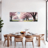 Cherry Blossom Scenery Dining Room Demo