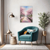 Cherry Blossom Scenery Living Room Demo