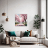Cherry Blossom Scenery Living Room Demo