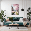 Cherry Blossom Scenery Living Room Demo