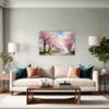 Cherry Blossom Scenery Living Room Demo