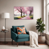 Cherry Blossom Scenery Living Room Demo