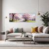Cherry Blossom Scenery Living Room Demo
