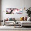 Cherry Blossom Scenery Living Room Demo