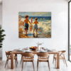 Children by the Shore Dining Room Demo