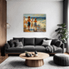 Children by the Shore Living Room Demo
